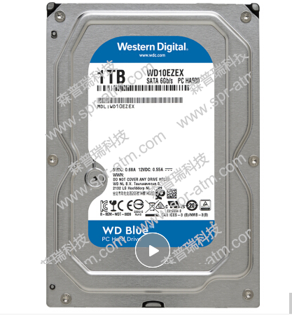 西部数据机械硬盘 WD 蓝盘 1TB，3.5英寸，SATA 6Gb/s接口