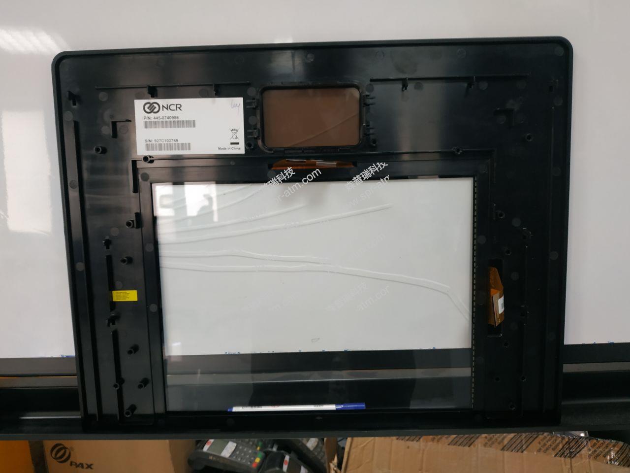 6687触摸屏带后面的塑料架