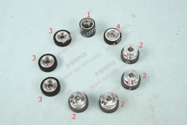 V2CU读卡器胶轮（套）