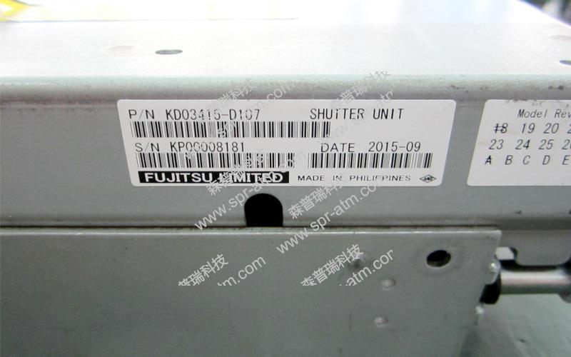 G750闸门单元(SHUTTER UNIT KD03415-D107)-ATM配件