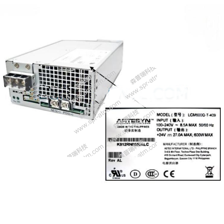 49251168000A迪堡SMPS 600W电源 Model LCM6000.T-409
