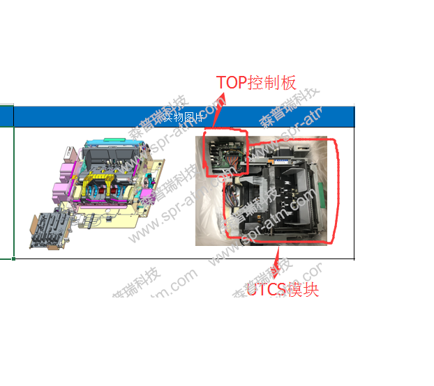 日立UR-T机芯UTCS模块+TOP控制板