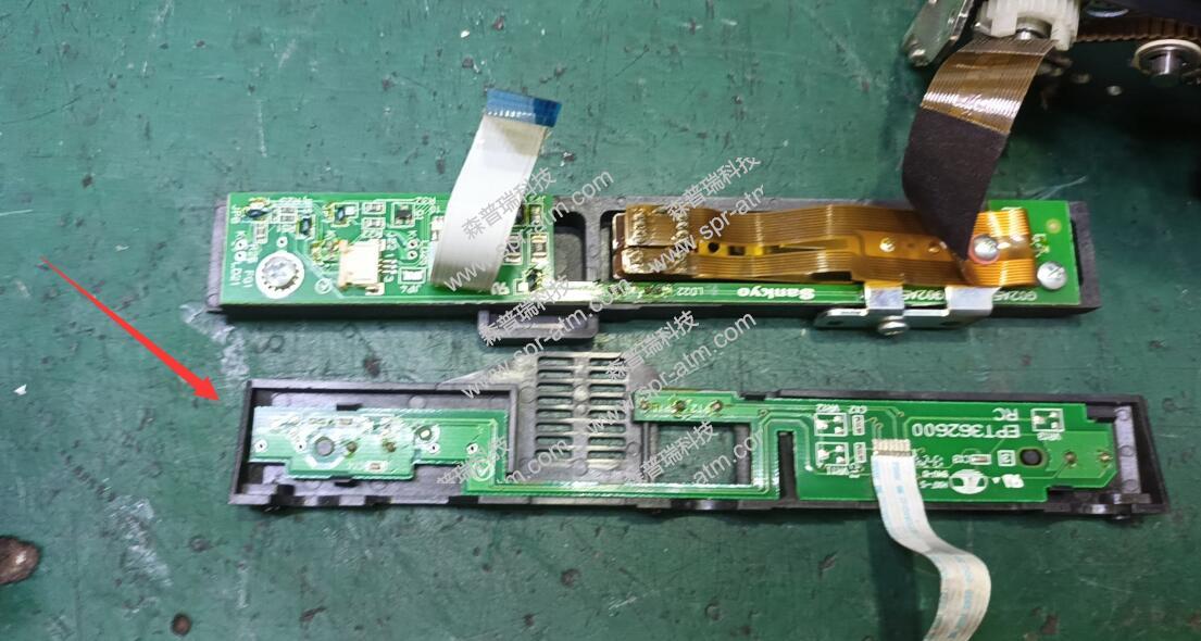 怡化ICT3Q8-3A2999读卡器通道接收传感器（带安装架）