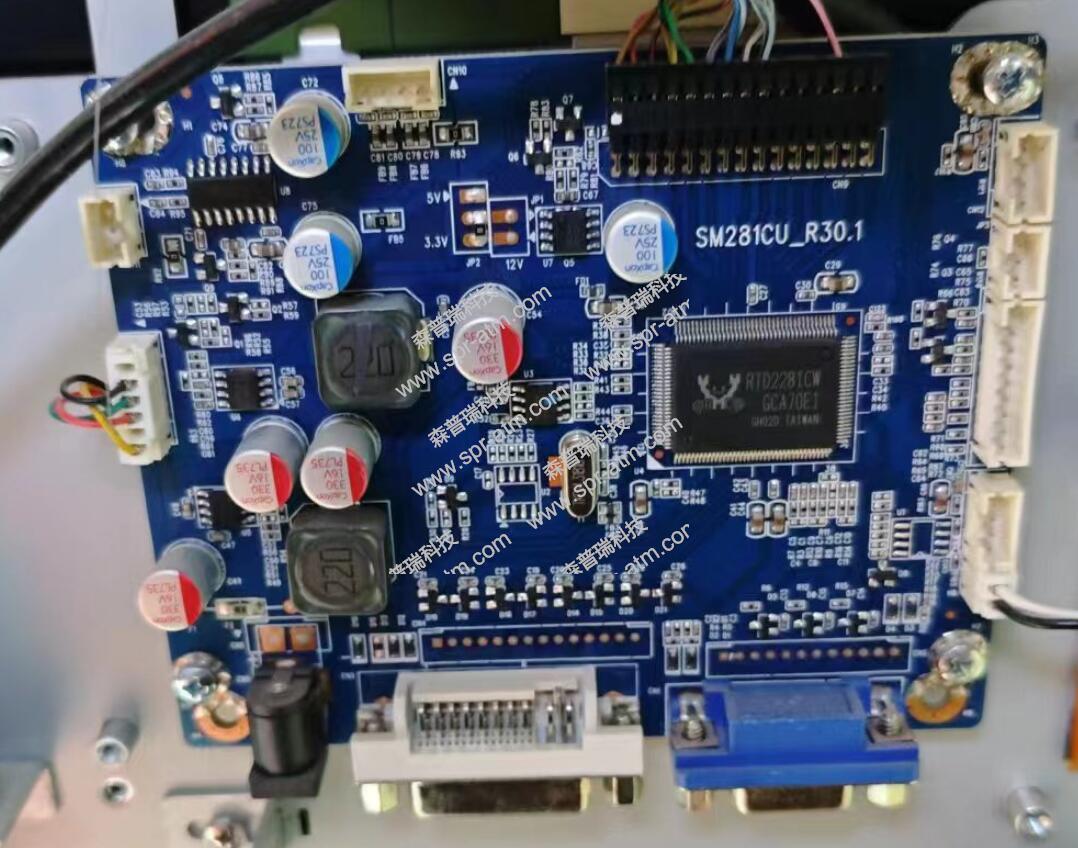 中钞科堡 15寸显示器模组  CKLCDM-15C01控制板 SM281CU_R30.1