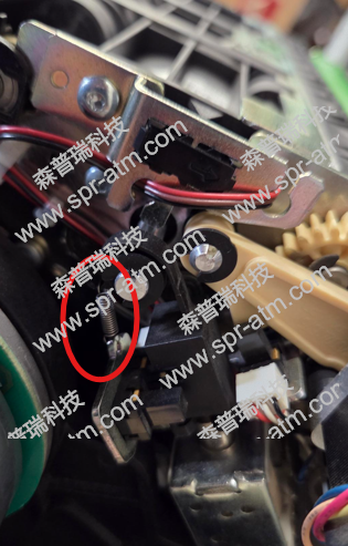 TUB后传送模块侧边弹簧