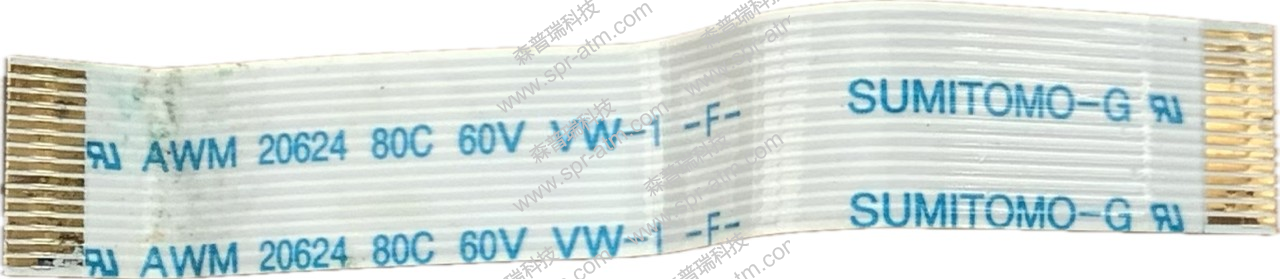 Flat Cable 15pol. 54mm x 8mm Cardreader ICT3H5