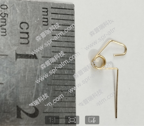 IC卡接触式读卡器扭转弹簧 chipcard contacts reader ICT3Q8-3H2290