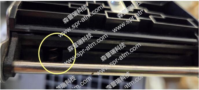 弹簧Spring for presenter of Wincor TP27 printer, 01750256247