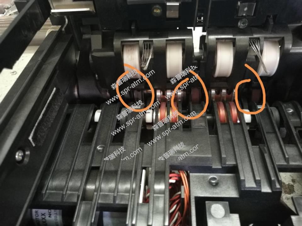 6040W 接客部滚钞胶圈/钞箱胶皮