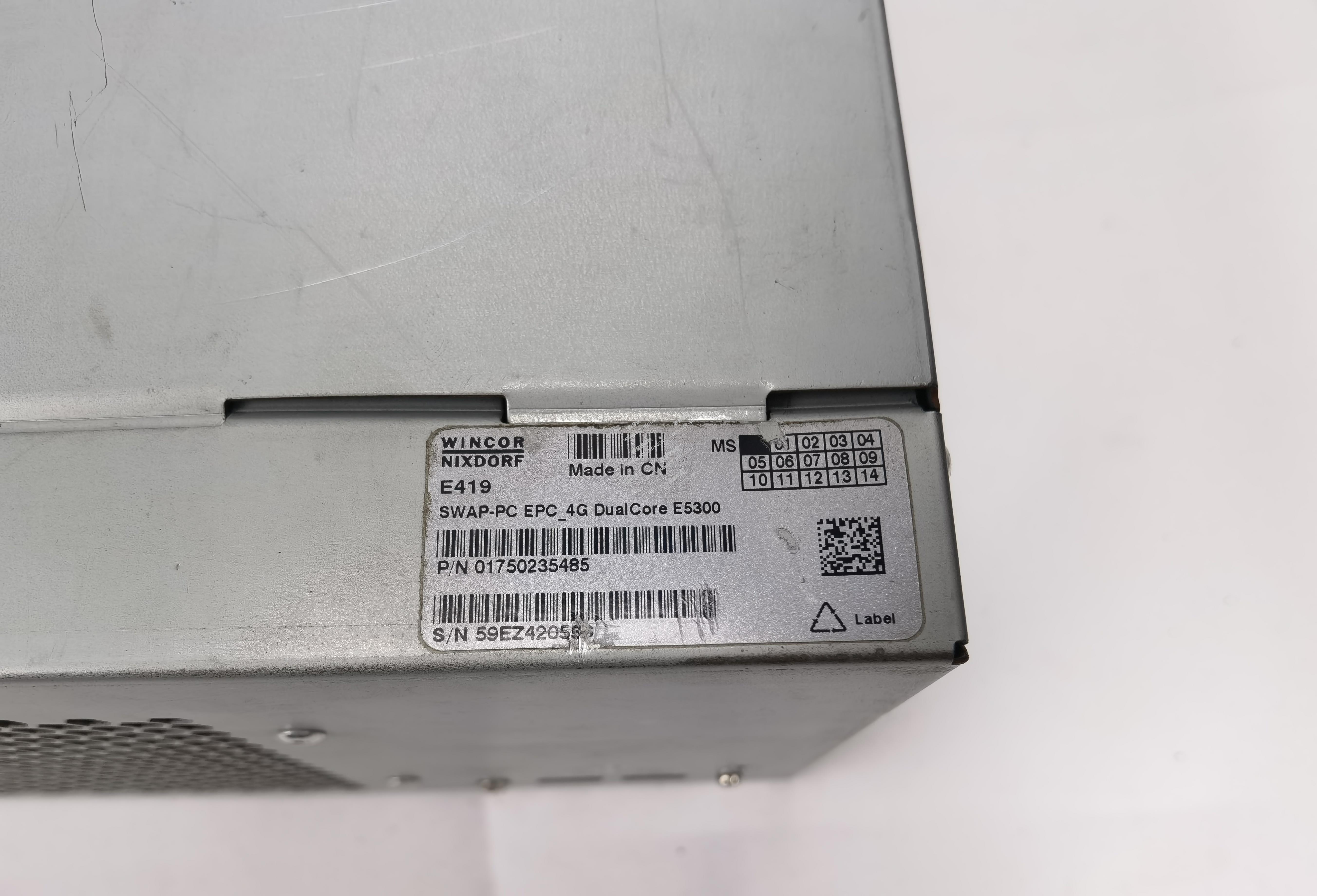 WINCOR主机SWAP-PC EPC_4G E5300 NO 1750235485-ATM配件