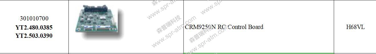 H68VL CRM9250N RC Control Board